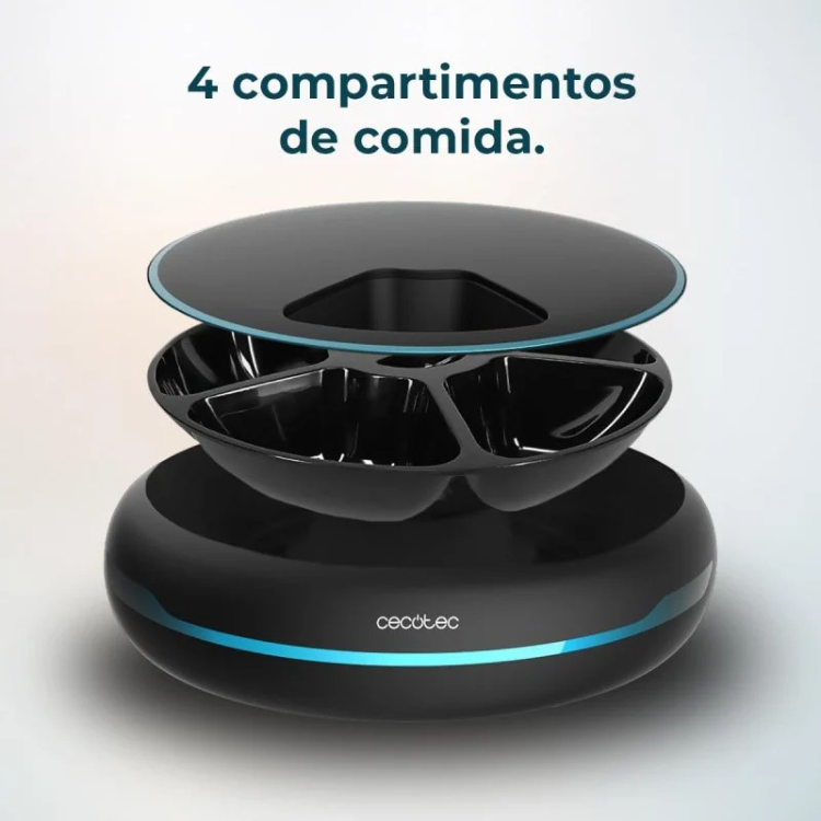 Dispensador Automático de Comida Cecotec Pumba 1600 Purrfect Meal 1.6L