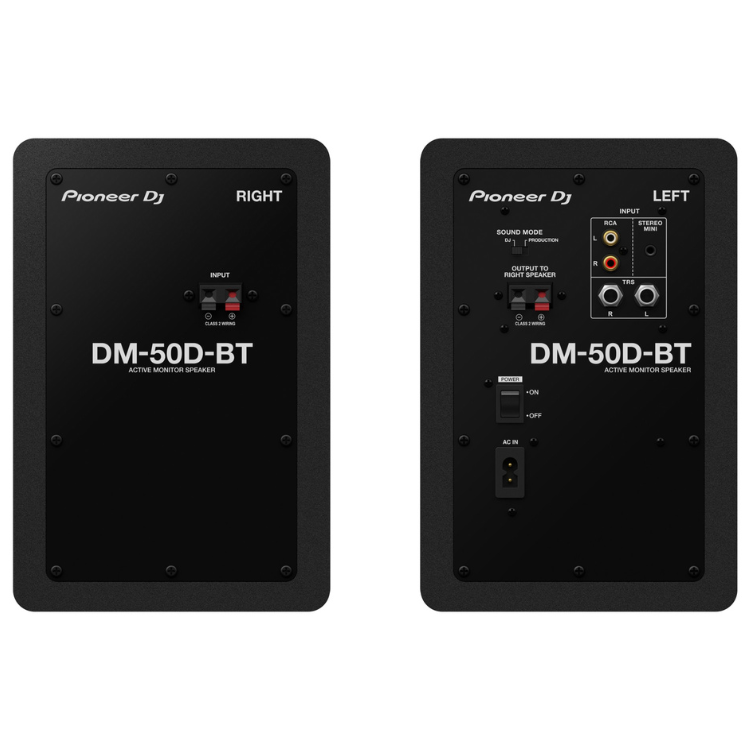Coluna Monitora Pioneer DJ DM-50D Bluetooth 5" Pack 2