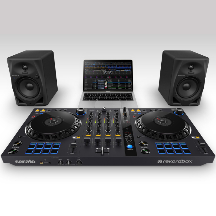 Coluna Monitora Pioneer DJ DM-50D Bluetooth 5" Pack 2