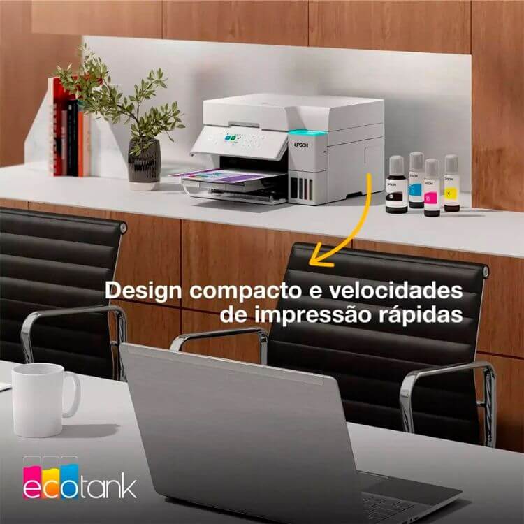 Impressora Multifunções Epson EcoTank ET-3956 Cores A4 Wi-Fi Duplex