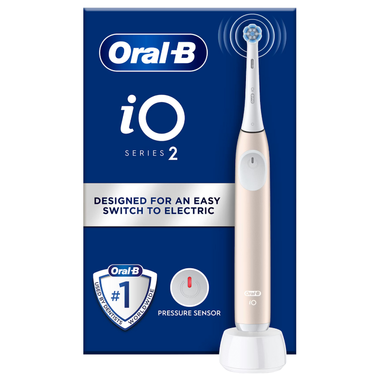Escova de Dentes Elétrica Braun Oral-B iO 2 Rosa