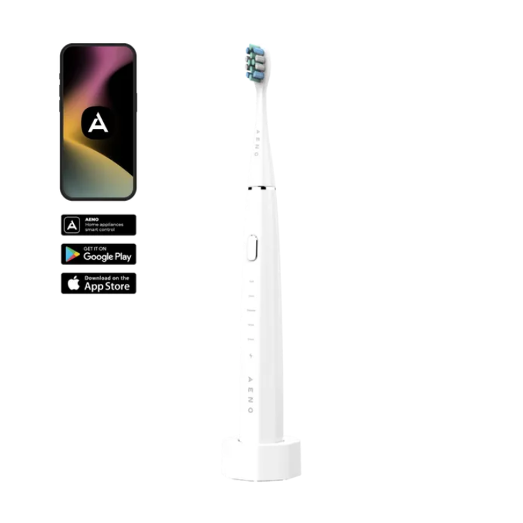 Escova de Dentes Elétrica AENO DB1S IPX7 Branco