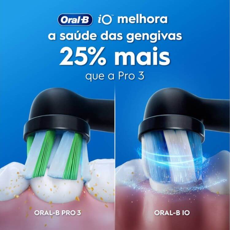 Escova de Dentes Elétrica Oral-B iO 2 Preto