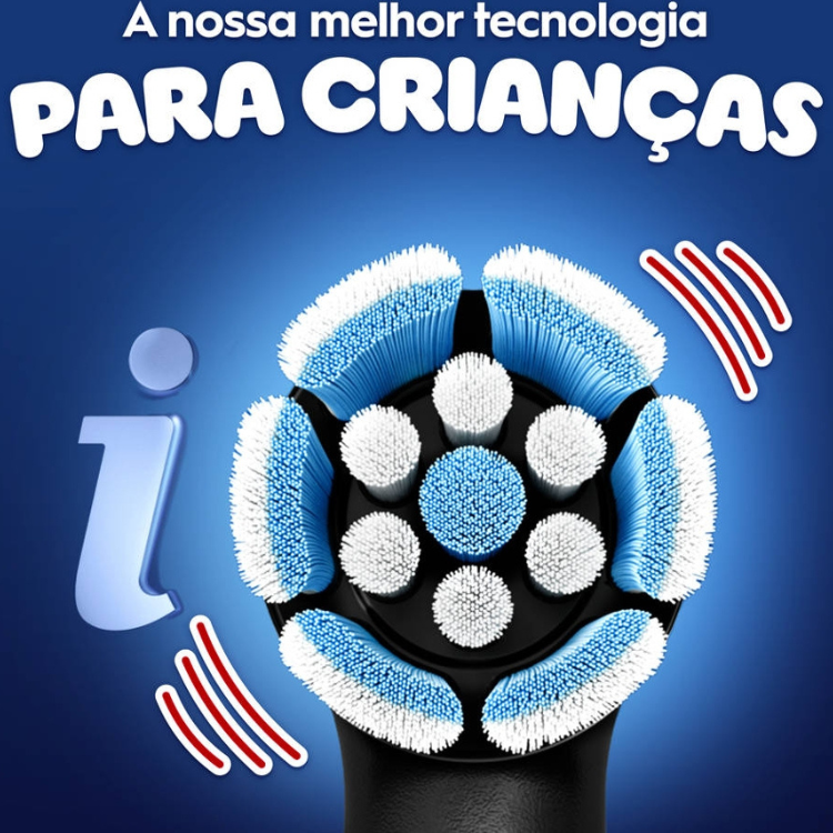 Escova de Dentes Elétrica Oral-B iO2 Kids Spiderman