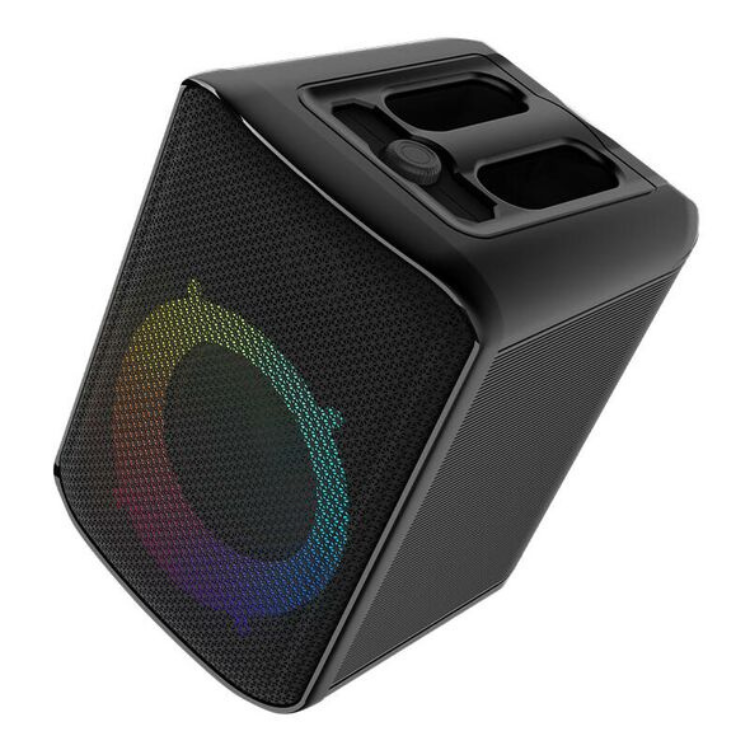 Coluna Portátil HiFuture Event RGB 80W Preto