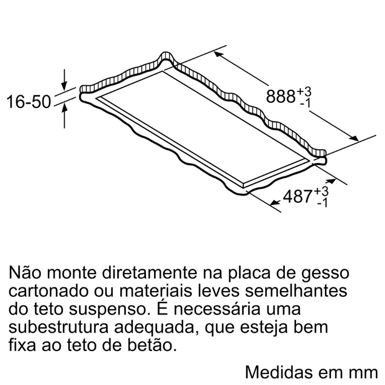 Exaustor de Teto Bosch Serie 6 DRC97AQ50 160W 90cm Inox