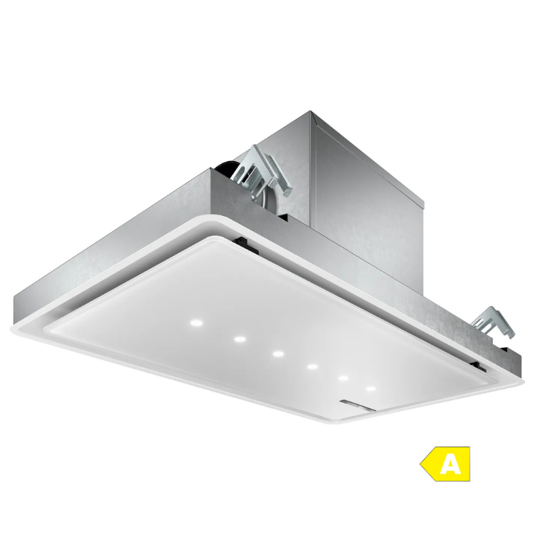 Exaustor de teto Bosch Serie 8 DRC99PS20, inox, 90cm, com iluminação LED.