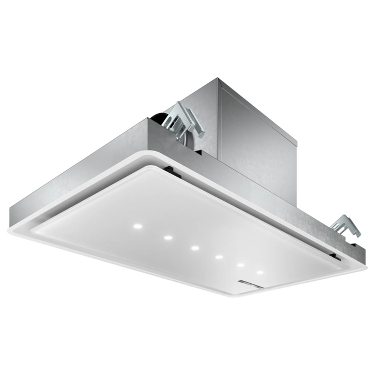 Exaustor de teto Bosch Serie 8 DRC99PS20, inox, com iluminação LED.