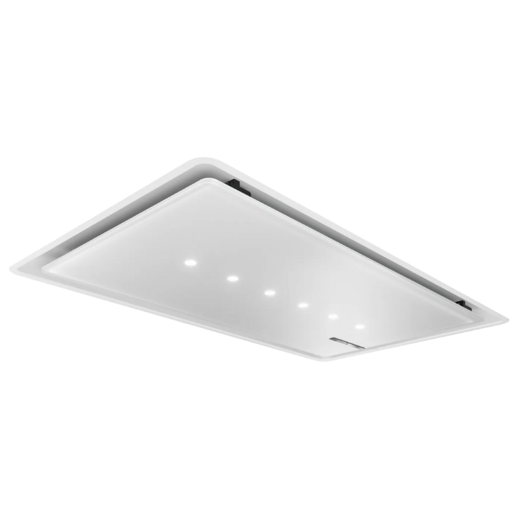Exaustor de teto Bosch Serie 8 DRC99PS20, inox, 90cm, com iluminação LED embutida.