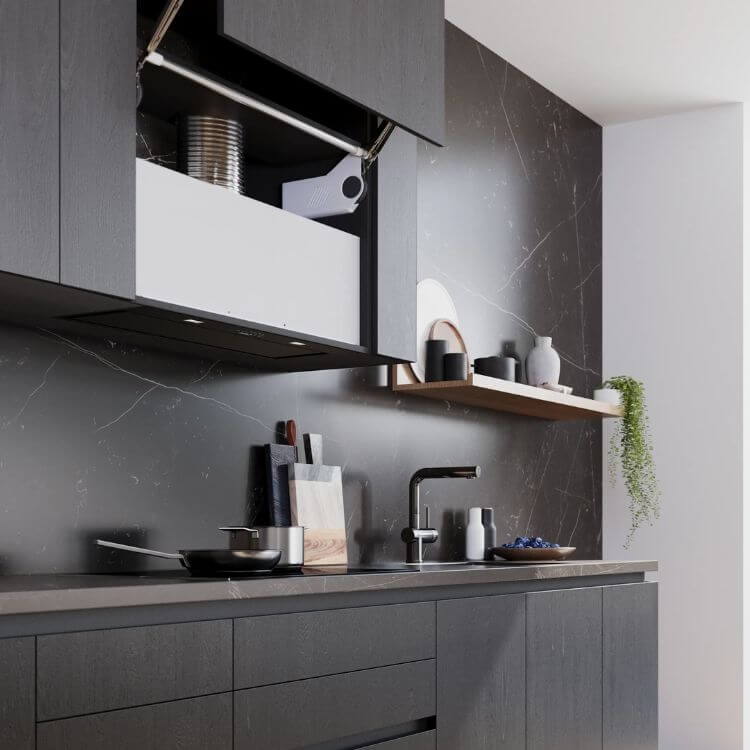Exaustor de Encastre Siemens LB88NPC60 170W 86cm Inox