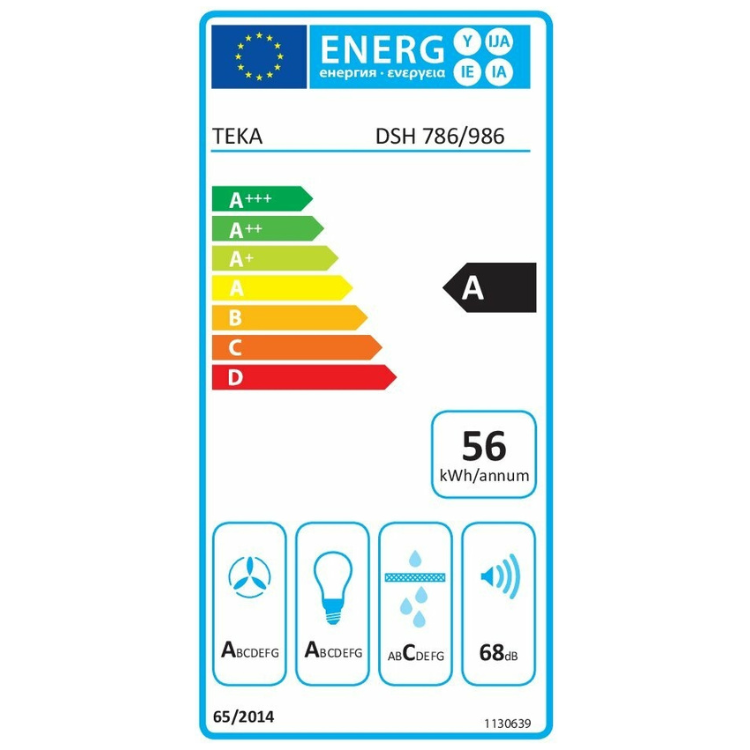 Exaustor de Parede Teka DSH986I 280W 90cm Inox