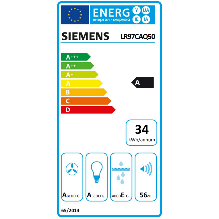 Exaustor de Teto Siemens iQ500 LR97CAQ50 160W 90cm Inox