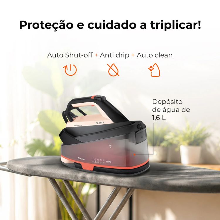 Ferro com Caldeira Flama 5541FL 3000W