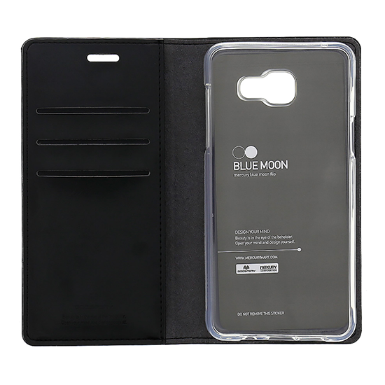 Flip Cover Mercury Jelly Samsung Galaxy G955 Schwarz