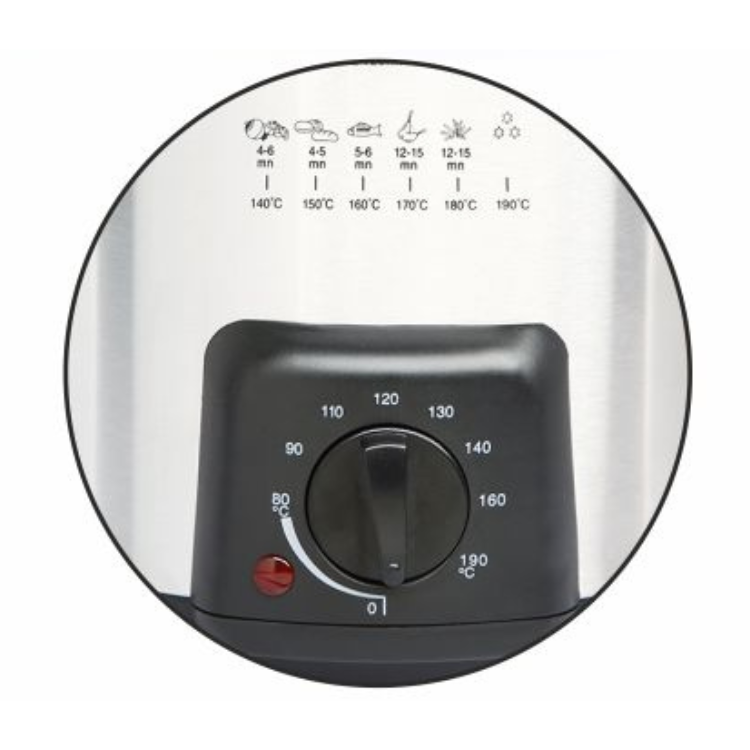 Elektro-Fondue mit 6 Spießen Techwood 840W