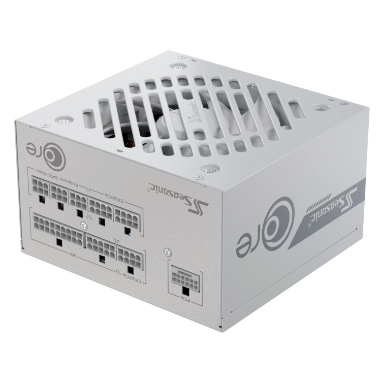Fonte de Alimentação ATX Seasonic Core GX-750W 80 Plus Gold Full Modular Branco