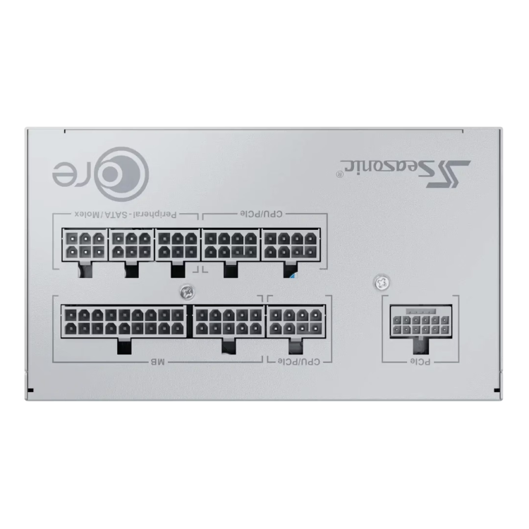 Fonte de Alimentação ATX Seasonic Core GX-750W 80 Plus Gold Full Modular Branco
