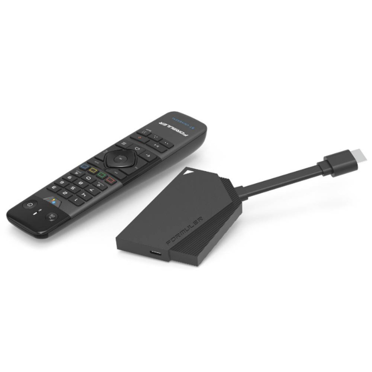 Black Formuler Z Mini BT1 MyTV Online 3 4K IPTV receiver and remote control.