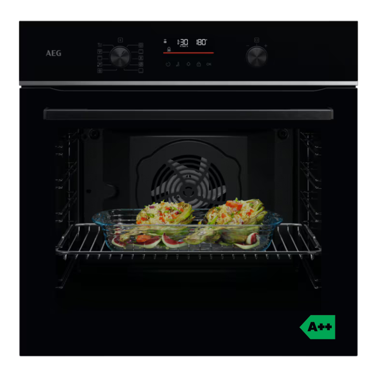 Forno Pirolítico AEG OU5PB41WSB 72L 3490W