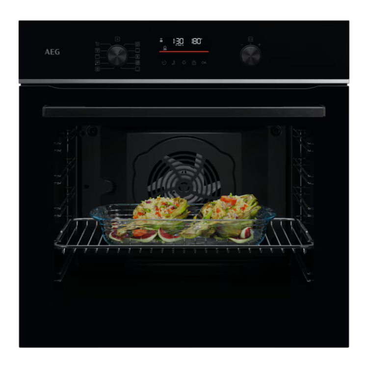 Forno Pirolítico AEG OU5PB41WSB 72L 3490W