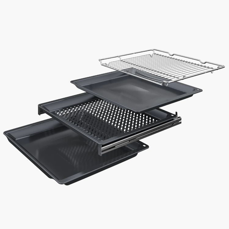 Forno Hidrolítico de Encastre Bosch Serie 8 HBG724AB1 71L 3600W