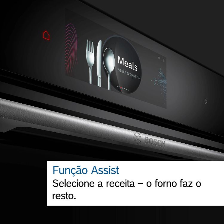 Forno Hidrolítico de Encastre Bosch Serie 8 HBG724AB1 71L 3600W