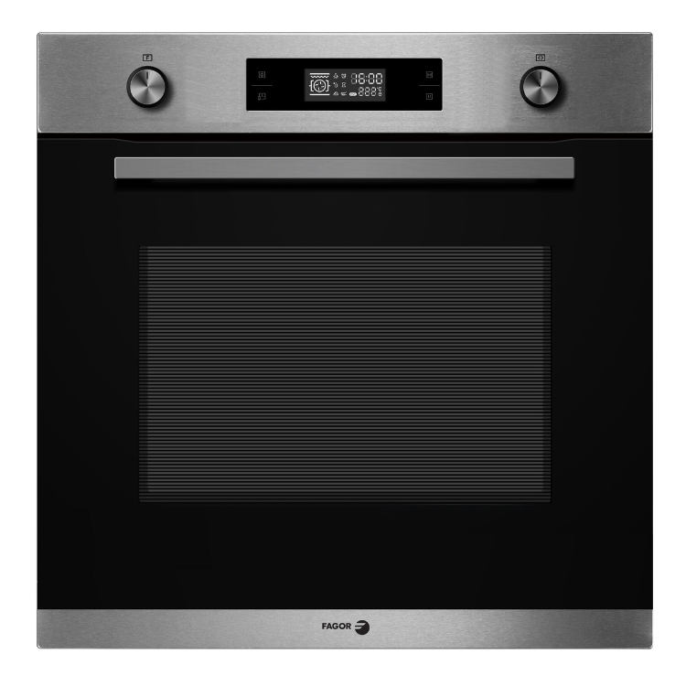 Fagor Pyrolytischer Backofen 8H740BX 70L 2000W Schwarz