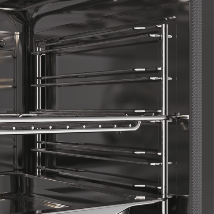 Haier ID2P5B3YTX Hydrolytisch/Pyrolytischer Einbau-Backofen 78L Schwarz