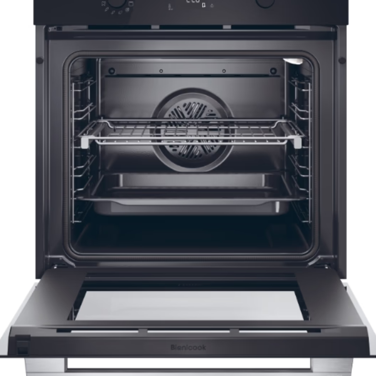 Haier ID2P5B3YTX Hydrolytisch/Pyrolytischer Einbau-Backofen 78L Schwarz