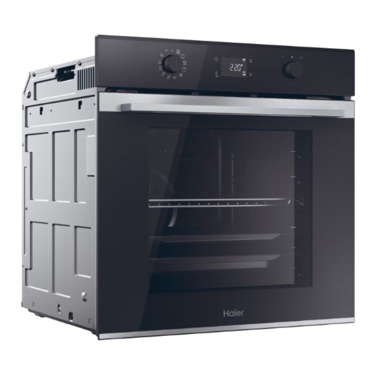 Haier ID2P5B3YTX Hydrolytisch/Pyrolytischer Einbau-Backofen 78L Schwarz