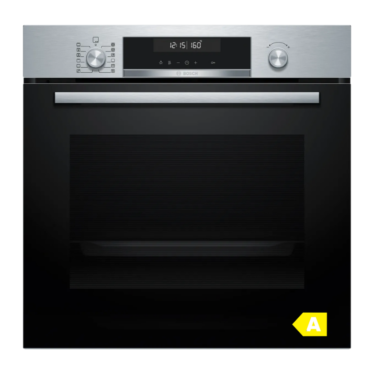 Bosch Serie 6 Einbau-Pyrolyse-Backofen HBG578ES3 71L 3600W Schwarz