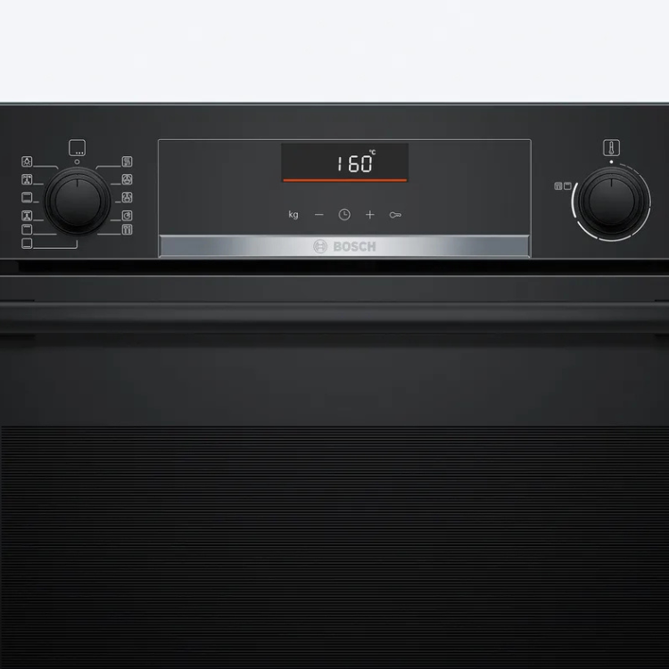 Bosch Serie 6 Einbau-Backofen mit Hydrolyse-/Pyrolysefunktion HBG536EB4 71L 3400W