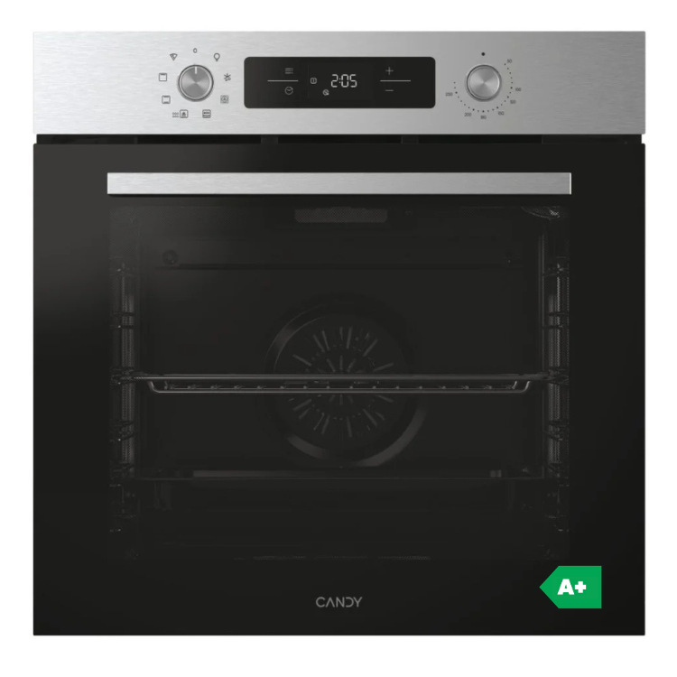 Candy CA6NP3T3HTX Hydrolytischer Einbaubackofen 78L 3300W