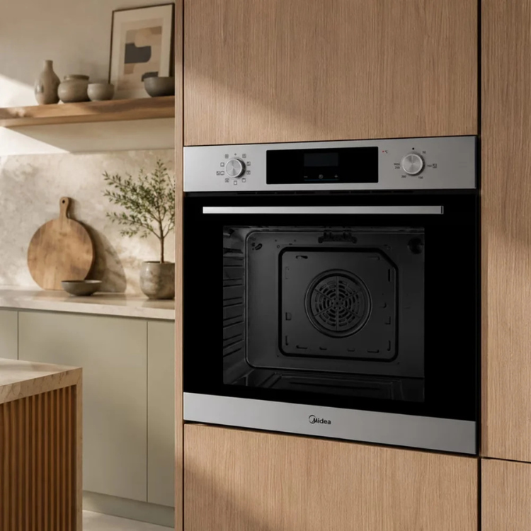 Forno Hidrolítico Midea MBOG2-D2M90(SS) 70L 3200W