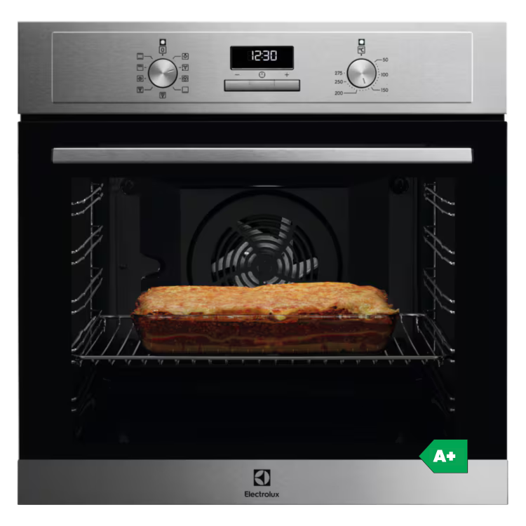 Electrolux Einbau-Multifunktionsbackofen EOF3H54X 72L 2790W
