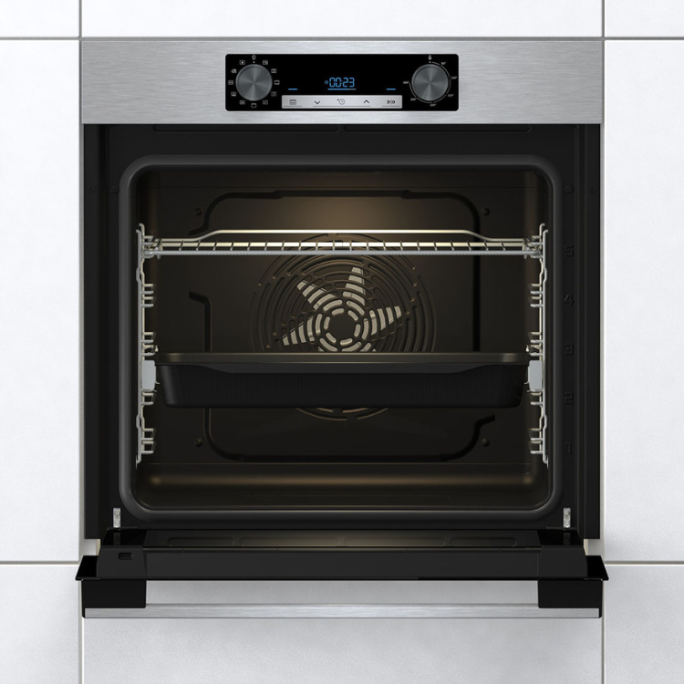 Forno Hidrolítico de Encastre Hisense BI62216AX 2500W 77L Inox