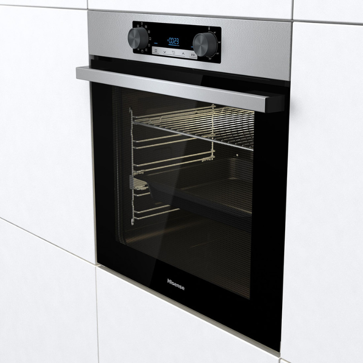 Forno Hidrolítico de Encastre Hisense BI62216AX 2500W 77L Inox