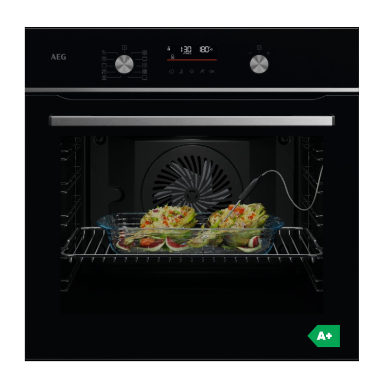 AEG OA5PB531AB Pyrolyse-Backofen, 71L, 3500W, Schwarz