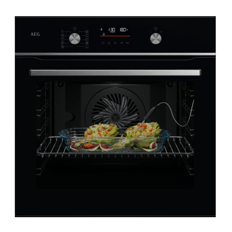 AEG OA5PB531AB Pyrolyse-Backofen, 71L, 3500W, Schwarz