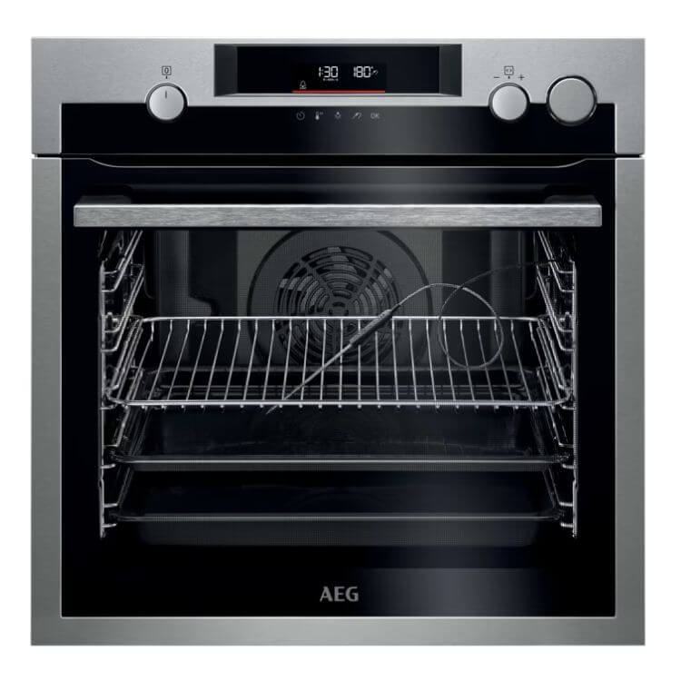 Forno Pirolítico de Encastre AEG BSE572360M 72L 3380W