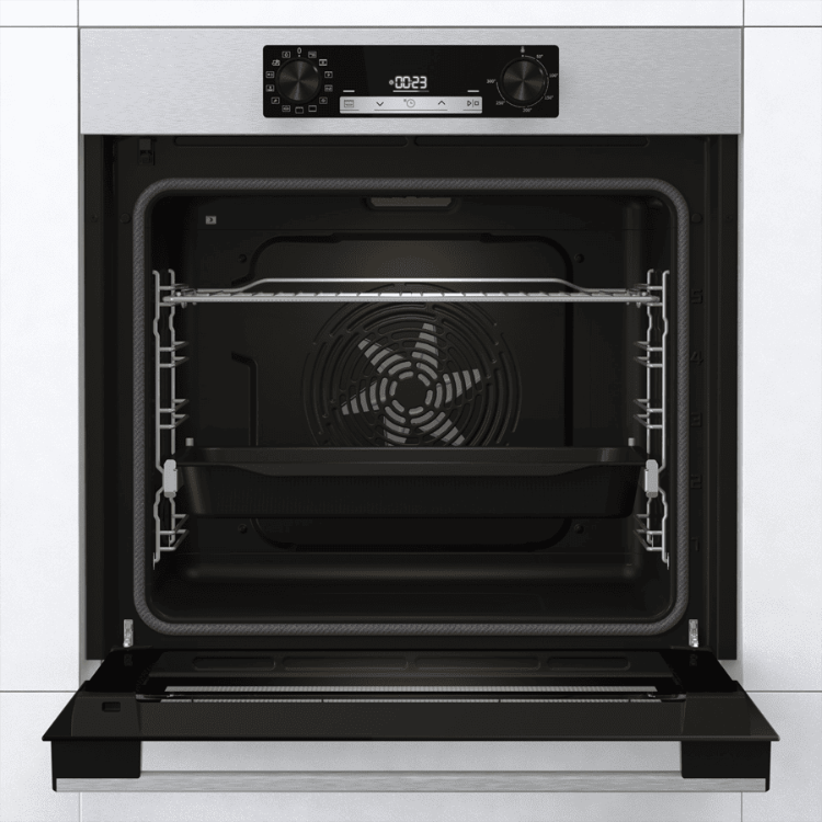Forno Pirolítico Hisense BI64213E14PX 77L 3500W Preto