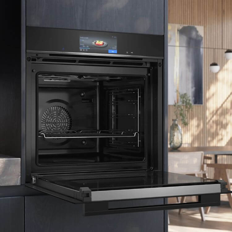 Forno Pirolítico de Encastre Siemens HB778G3B1 71L Classe A+