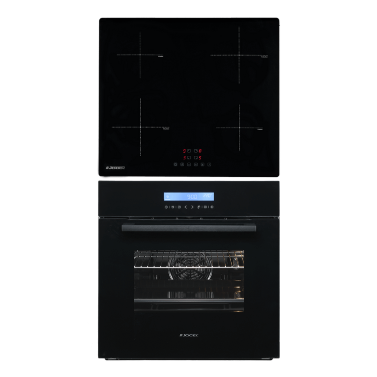 Pack Jocel Forno Elétrico 70L + Placa de Indução 4 Zonas 60cm