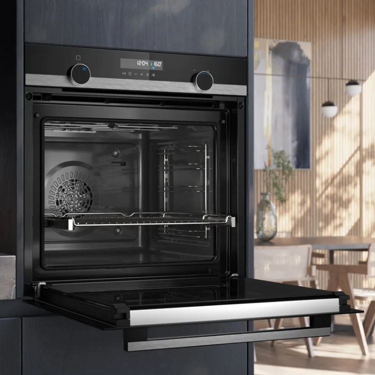 Forno Hidrolítico/Pirolítico de Encastre Siemens iQ500 HB578GES3 71L 3600W