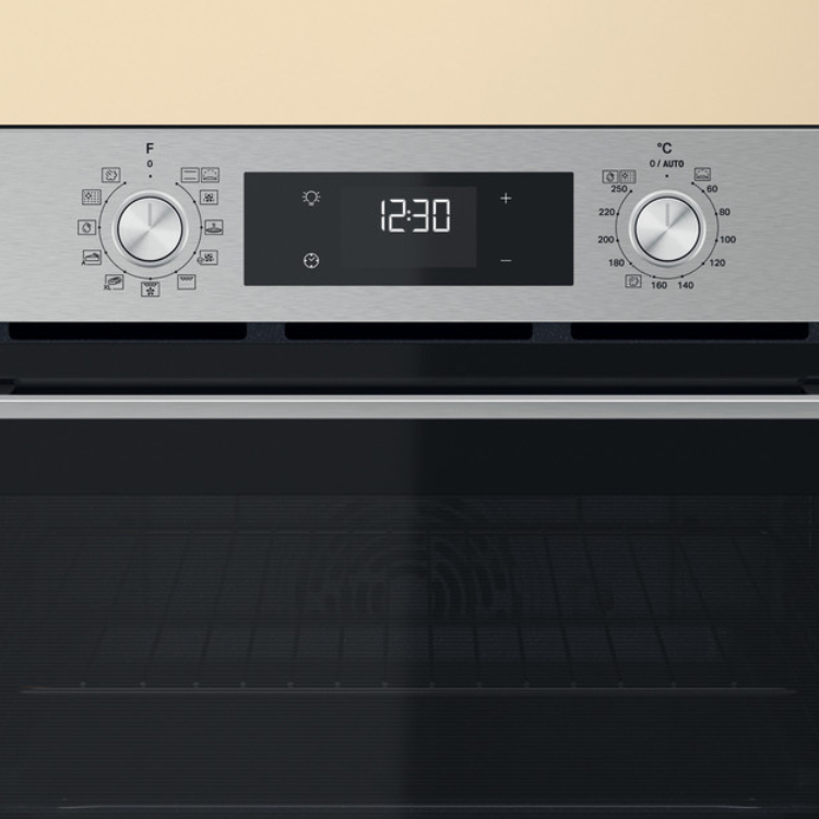 Forno Hidrolítico/Pirolítico de Encastre Whirlpool OMSR58RU1SX 71L 3300W
