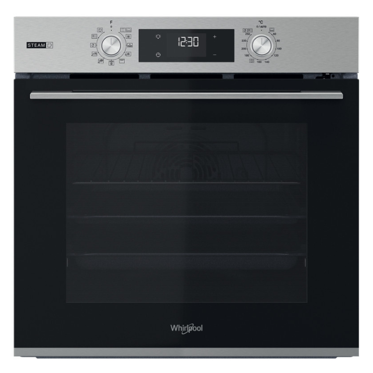 Forno Hidrolítico/Pirolítico de Encastre Whirlpool OMSR58RU1SX 71L 3300W