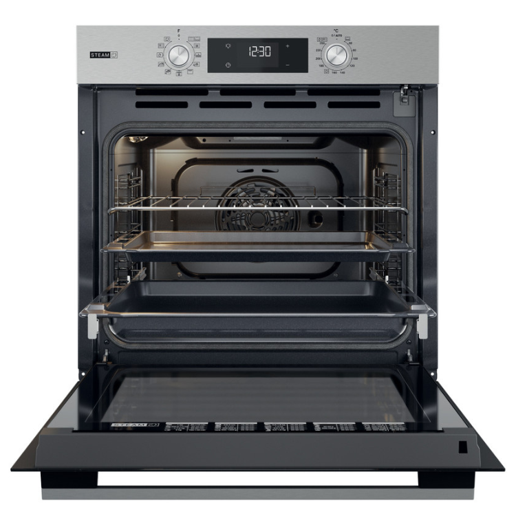 Forno Hidrolítico/Pirolítico de Encastre Whirlpool OMSR58RU1SX 71L 3300W