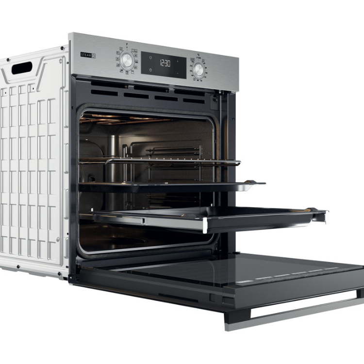 Forno Hidrolítico/Pirolítico de Encastre Whirlpool OMSR58RU1SX 71L 3300W