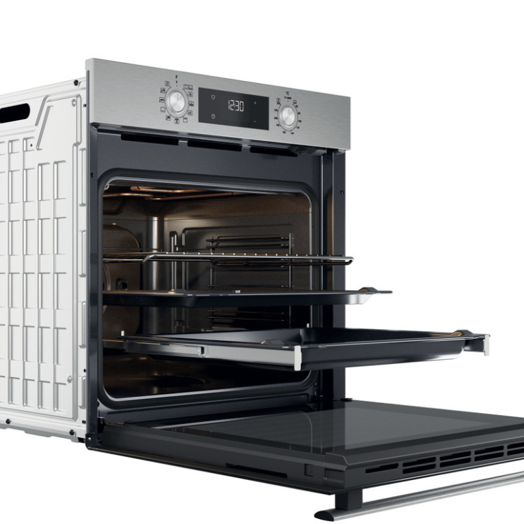 Whirlpool OMR58HU1X Einbau-Hydrolyse-Backofen 71L 2900W