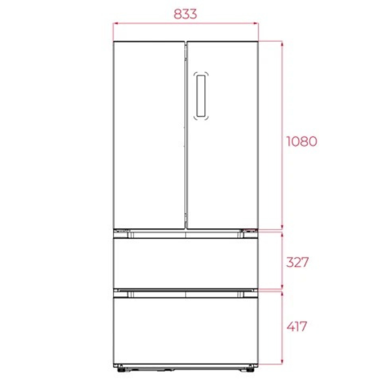 Frigorífico Americano Teka RFD 77825 SS 516L Inox